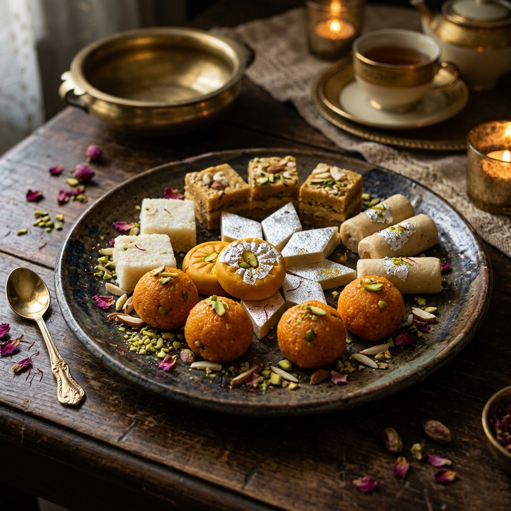 Laxmi Seasonal Mithai Plate